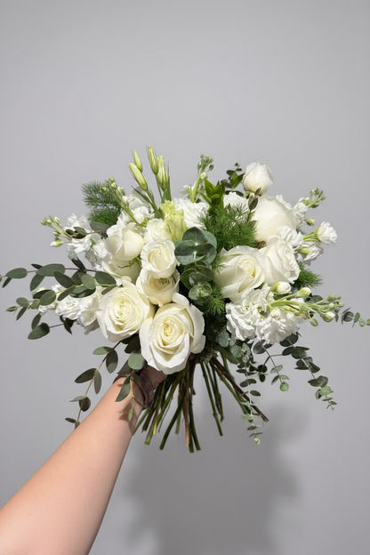 White Small Wedding Bouquet